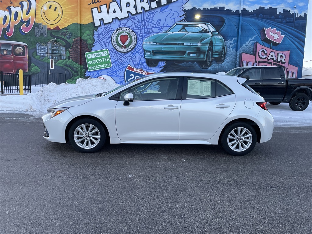 Used 2025 Toyota Corolla Hatchback SE with VIN JTND4MBE2S3236099 for sale in Northfield, Minnesota