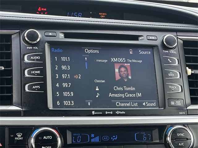 used 2017 Toyota Highlander car, priced at $22,991