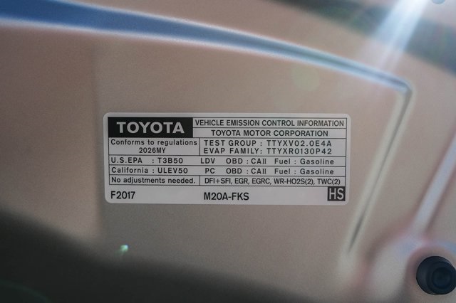 new 2026 Toyota Corolla car, priced at $24,817