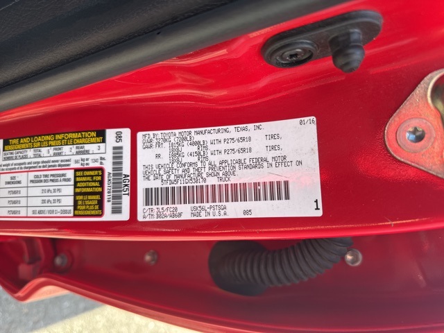 2016 Toyota Tundra SR5 photo 16