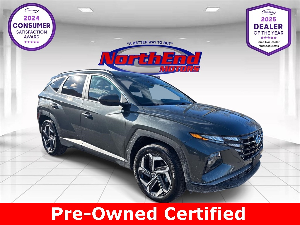 2024 Amazon Gray Hyundai Tucson Plug-In Hybrid SEL AWD SUV