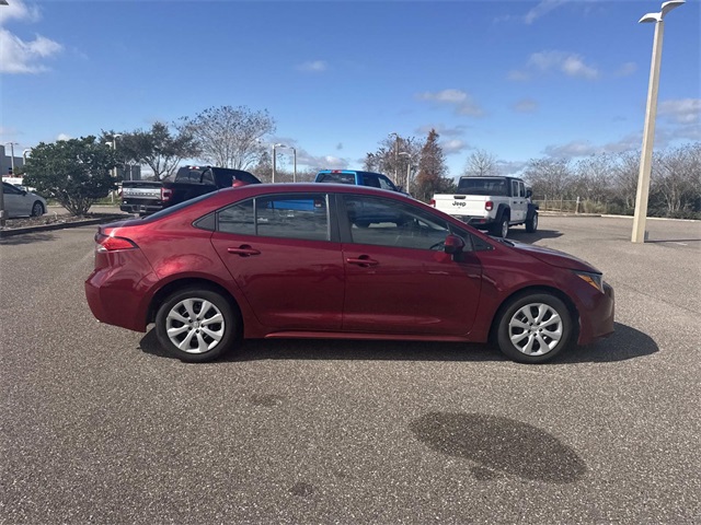 Used 2024 Toyota Corolla LE with VIN 5YFB4MDE8RP115619 for sale in Haines City, FL
