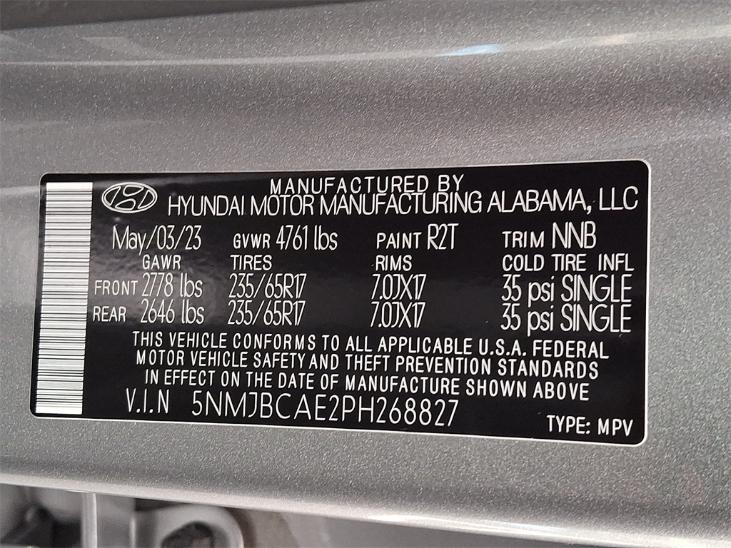 used 2023 Hyundai Tucson car, priced at $23,000