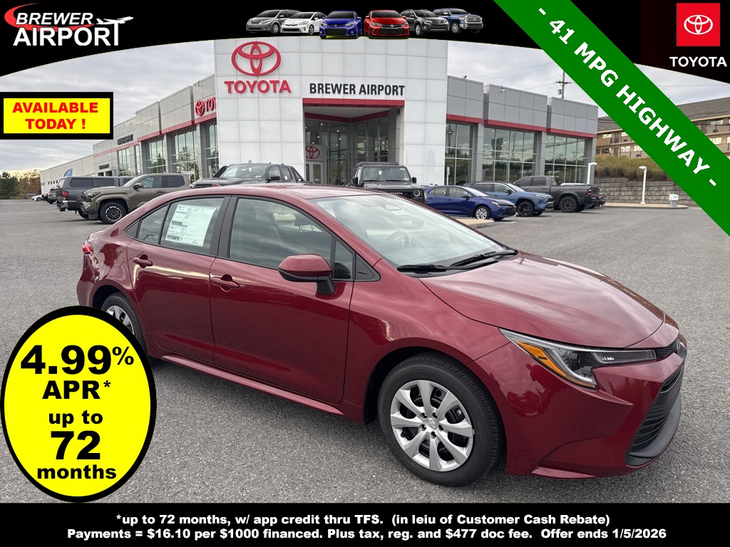 2026 Toyota Corolla LE's photo