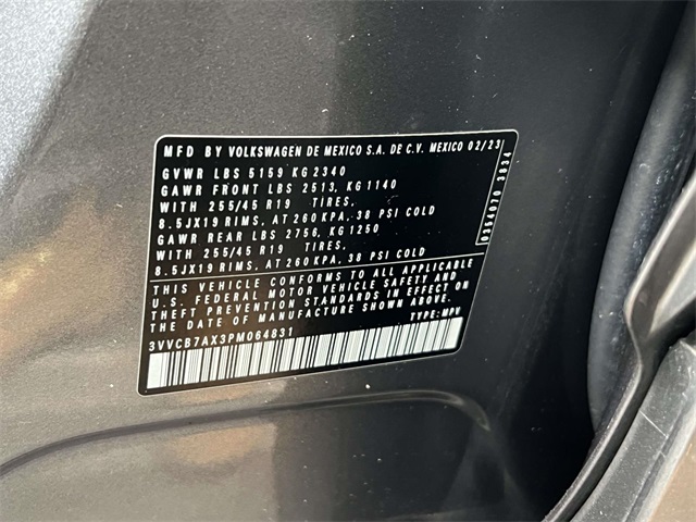 used 2023 Volkswagen Tiguan car, priced at $26,809