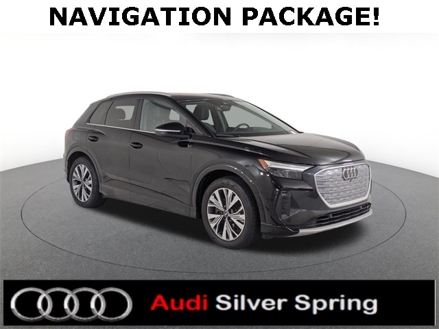 used 2023 Audi Q4 e-tron car, priced at $23,481