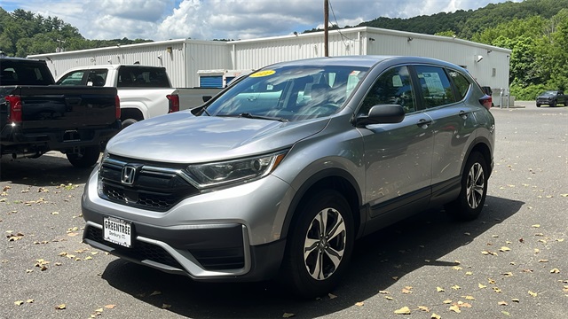 Used 2021 Honda CR-V LX with VIN 2HKRW2H22MH641618 for sale in Brookfield, CT