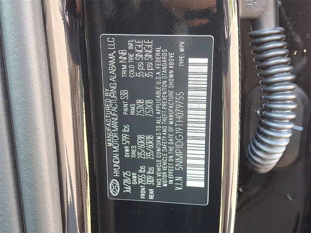 new 2026 Hyundai Santa Fe Hybrid car, priced at $39,561