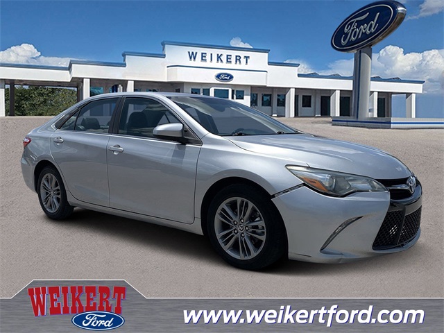 2015 Celestial Silver Metallic Toyota Camry FWD Sedan