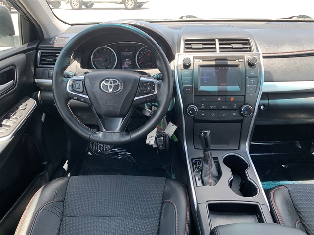 2015 Celestial Silver Metallic Toyota Camry FWD Sedan