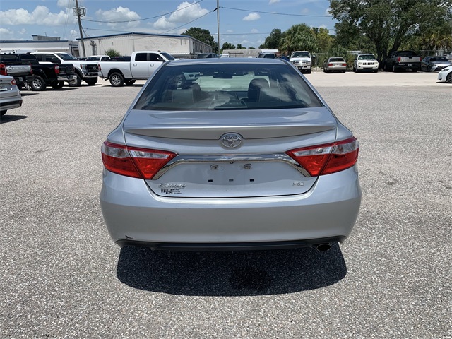 2015 Celestial Silver Metallic Toyota Camry FWD Sedan