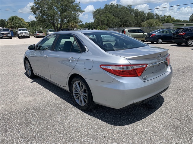 2015 Celestial Silver Metallic Toyota Camry FWD Sedan