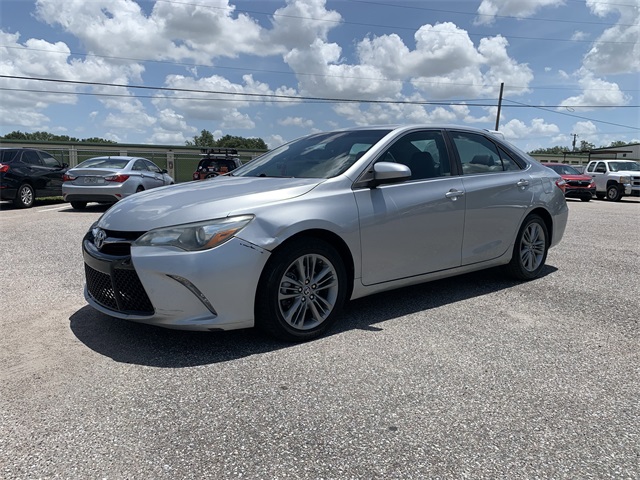 2015 Celestial Silver Metallic Toyota Camry FWD Sedan