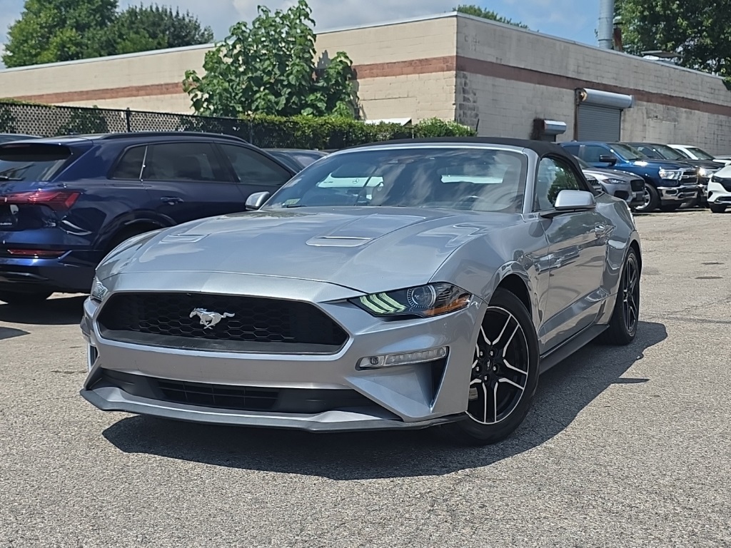 used 2021 Ford Mustang car, priced at $19,895