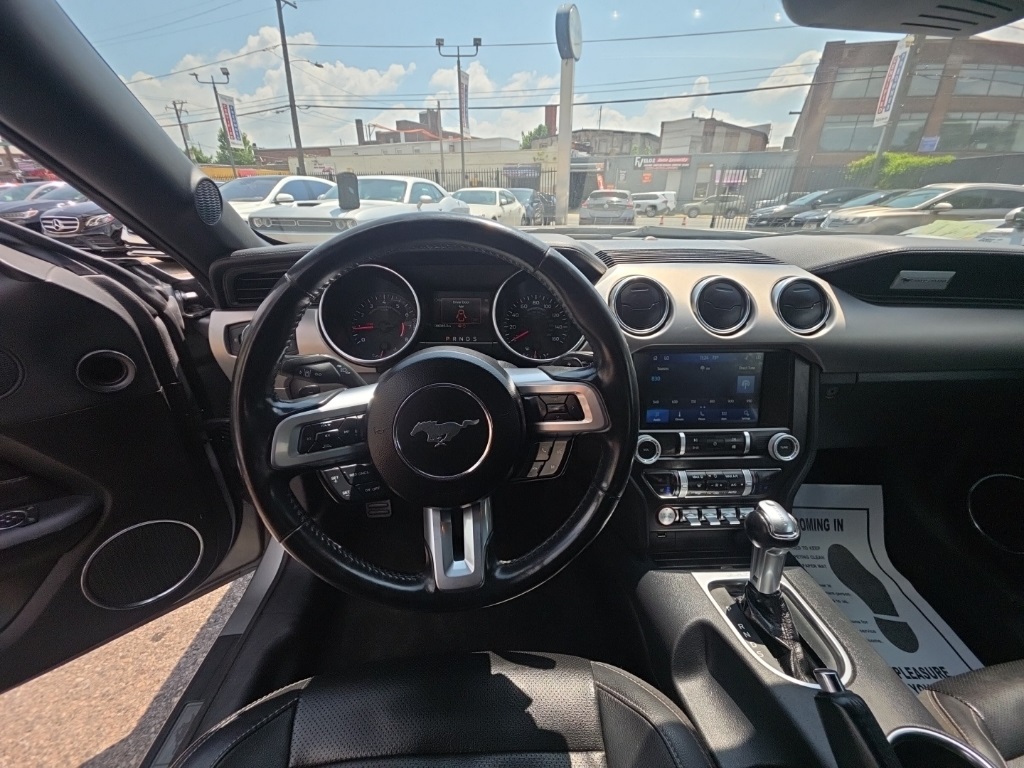 used 2021 Ford Mustang car, priced at $19,895