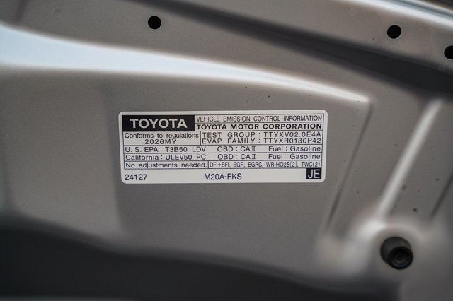 new 2026 Toyota Corolla car, priced at $26,274