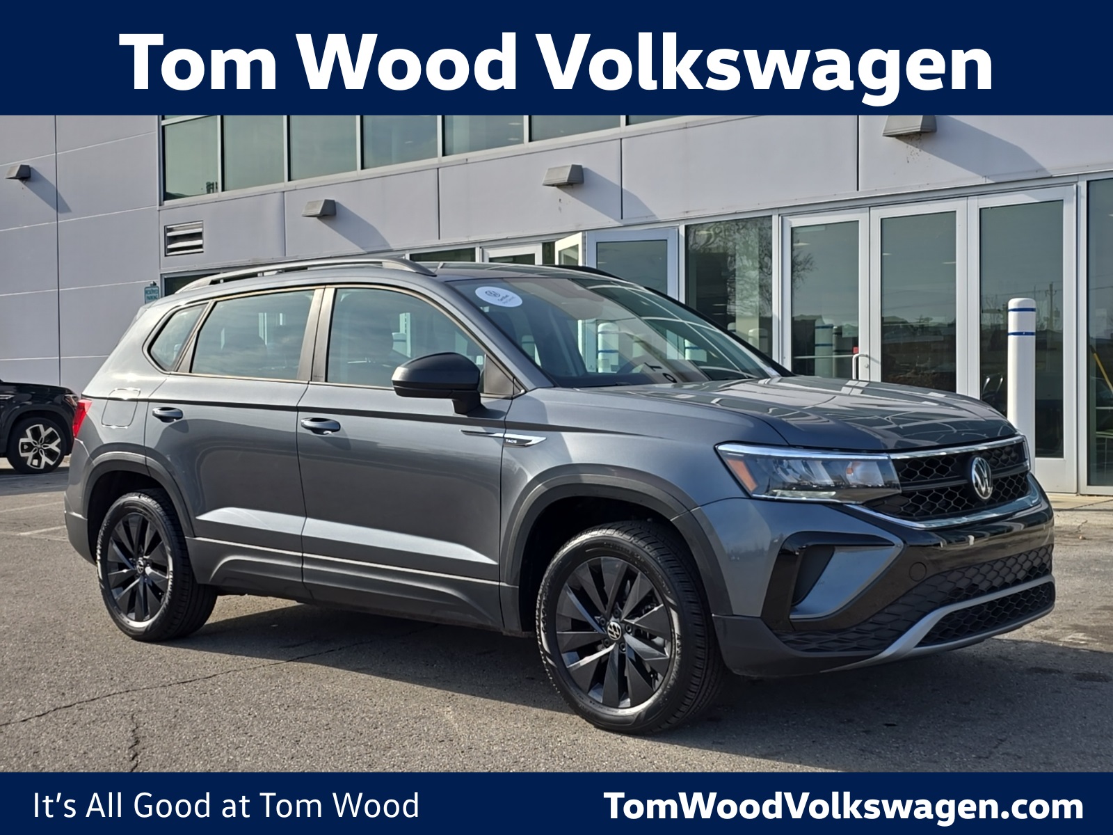 used 2023 Volkswagen Taos car, priced at $21,300