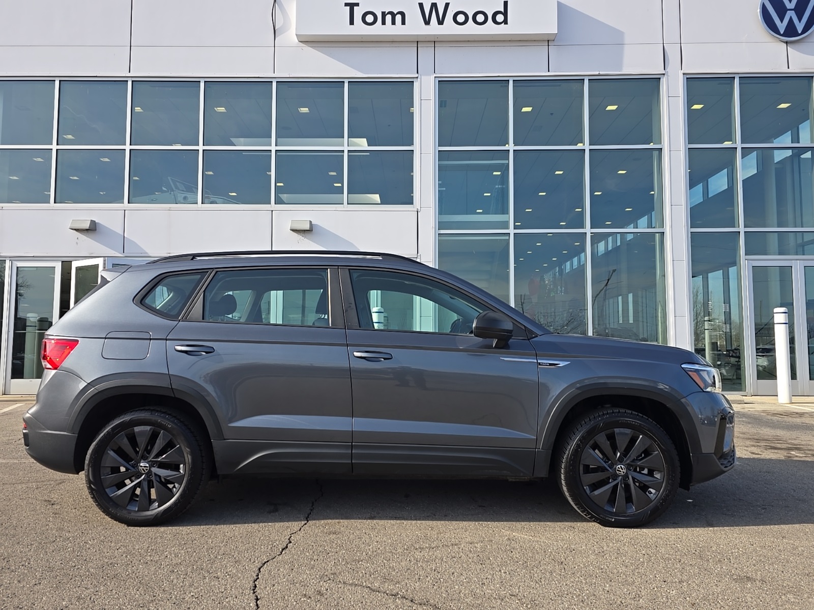 used 2023 Volkswagen Taos car, priced at $20,200