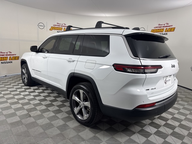 2021 Bright White Clearcoat Jeep Grand Cherokee L Limited 4X4 SUV