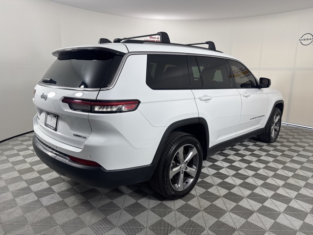 2021 Bright White Clearcoat Jeep Grand Cherokee L Limited 4X4 SUV