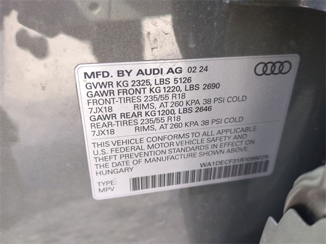 used 2024 Audi Q3 car, priced at $27,911