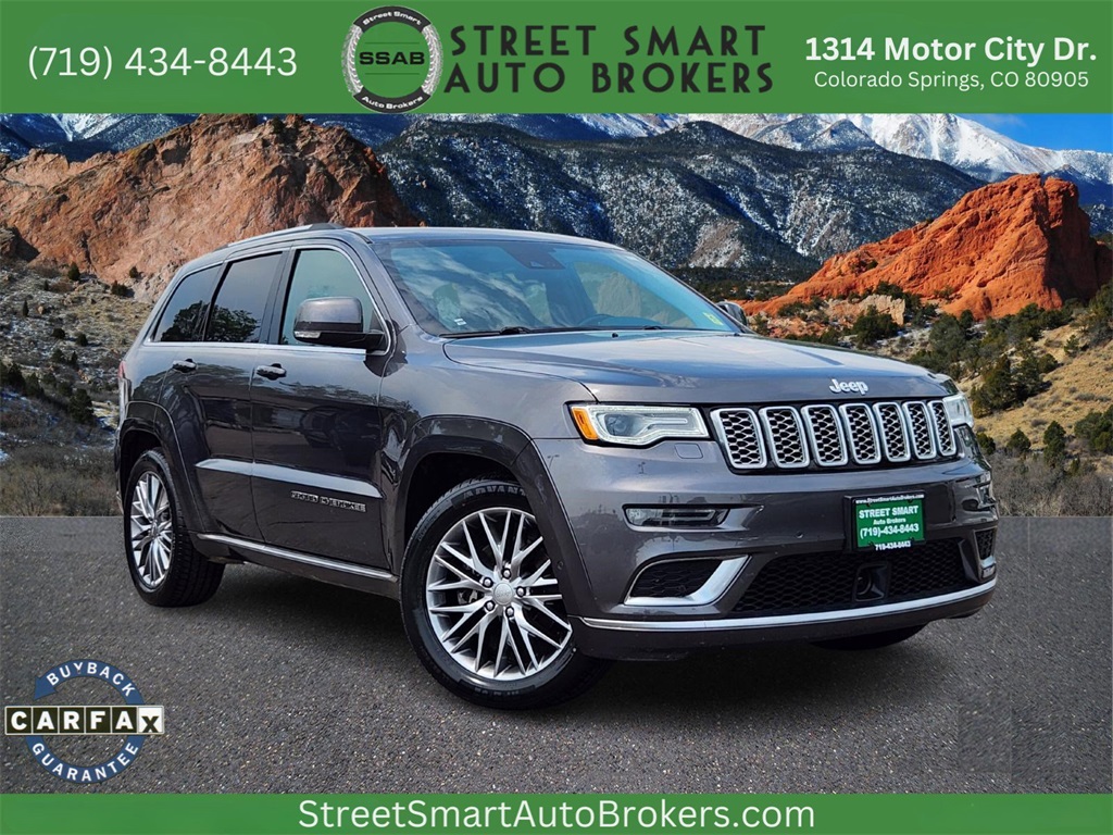 2018 Jeep Grand Cherokee Summit