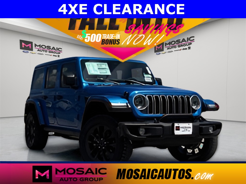 New 2025 Jeep Wrangler Sahara 4xe SUVs