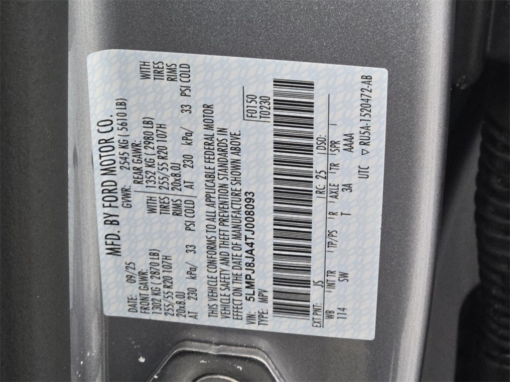 new 2026 Lincoln Nautilus car, priced at $59,030