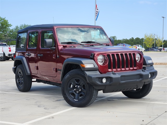2021 Snazzberry Pearlcoat Jeep Wrangler Unlimited Sport SUV