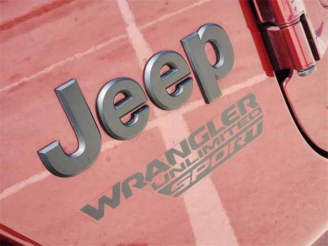 2021 Snazzberry Pearlcoat Jeep Wrangler Unlimited Sport 4X4 SUV