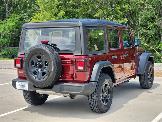 2021 Snazzberry Pearlcoat Jeep Wrangler Unlimited Sport 4X4 SUV
