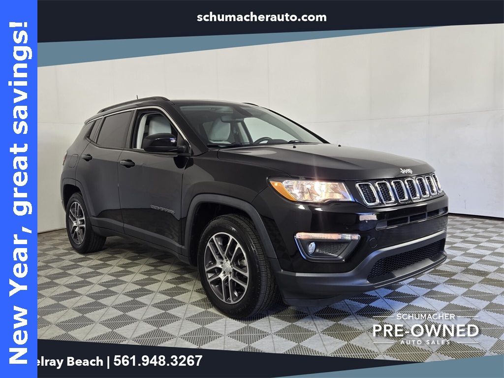 used 2018 Jeep Compass car, priced at $13,488