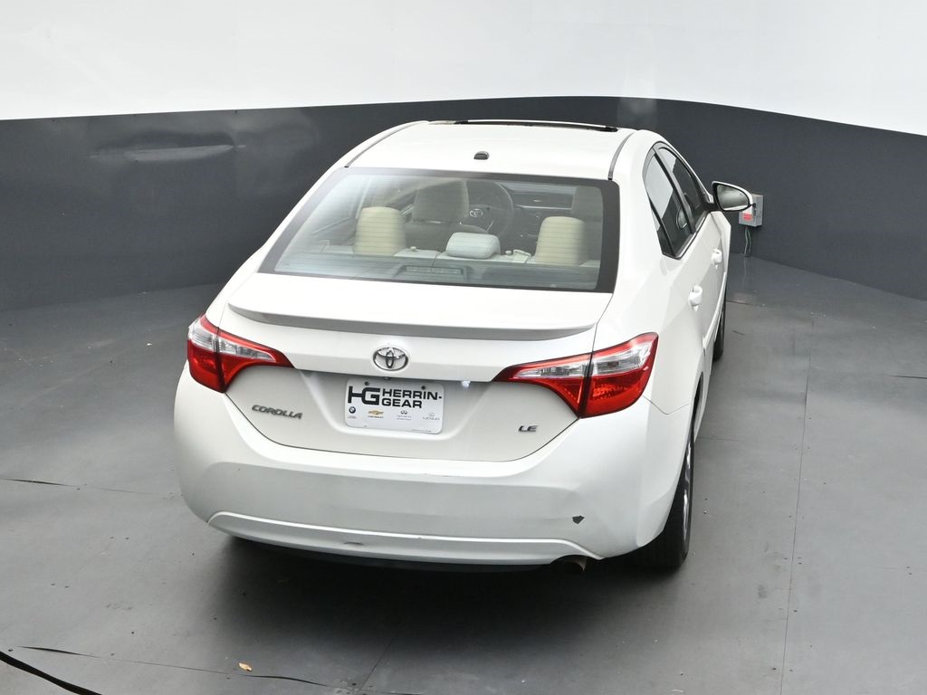 2014 Blizzard Pearl Toyota Corolla LE ECO FWD Sedan
