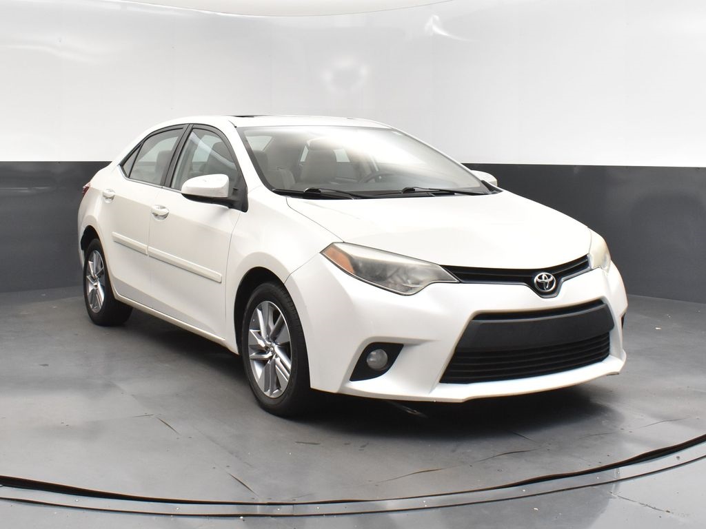 2014 Blizzard Pearl Toyota Corolla LE ECO FWD Sedan