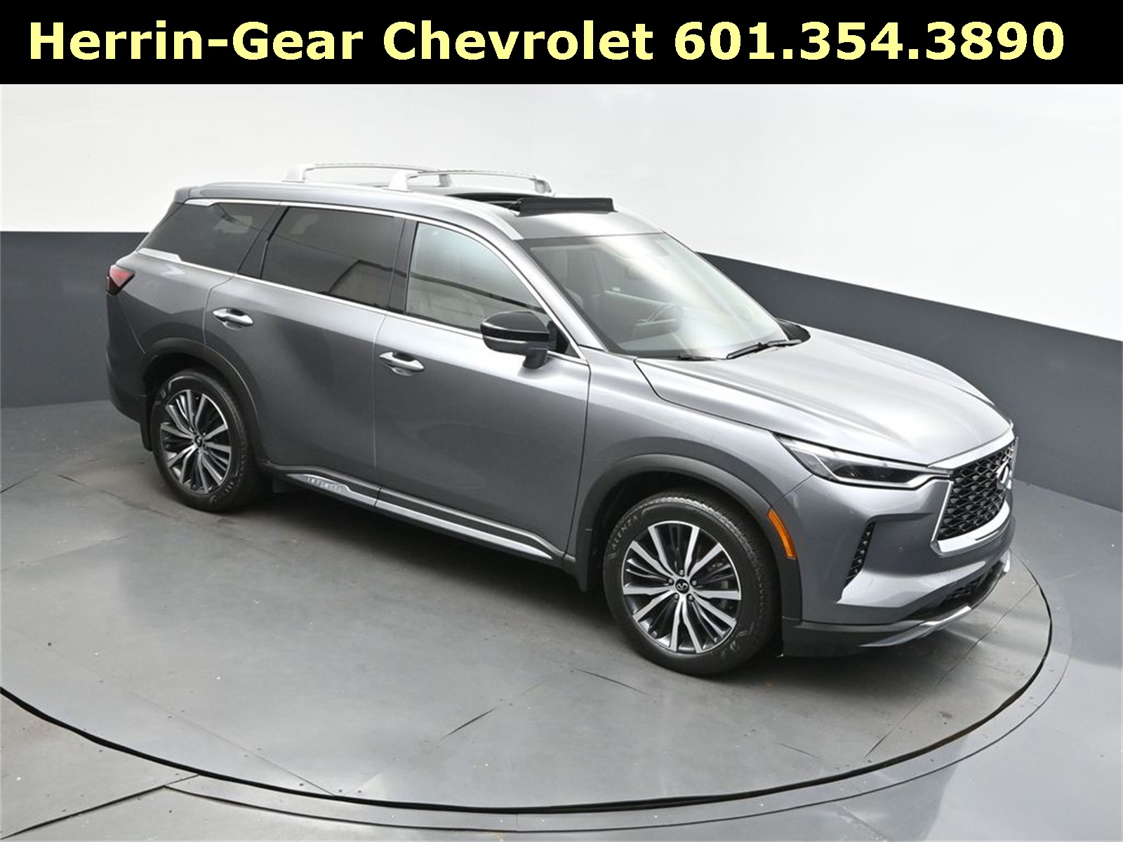 2022 Graphite Shadow INFINITI QX60 Sensory SUV