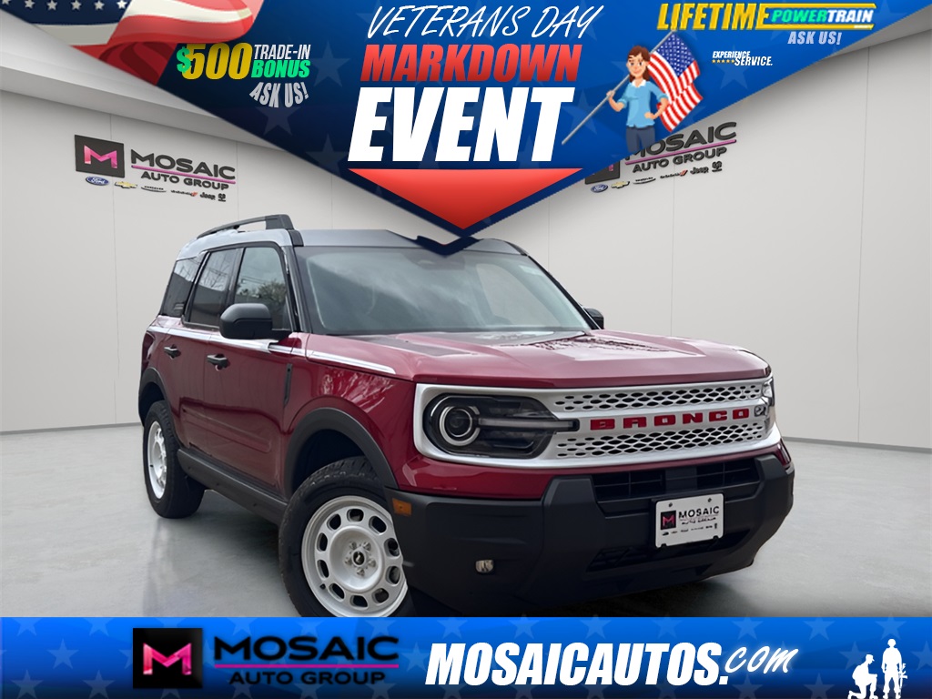 New 2025 Ford Bronco Sport Heritage SUVs