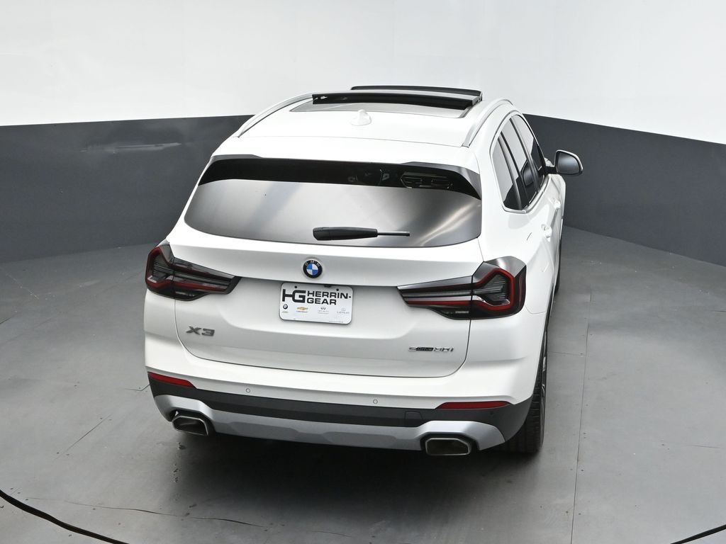2024 Alpine White BMW X3 sDrive30i RWD SUV