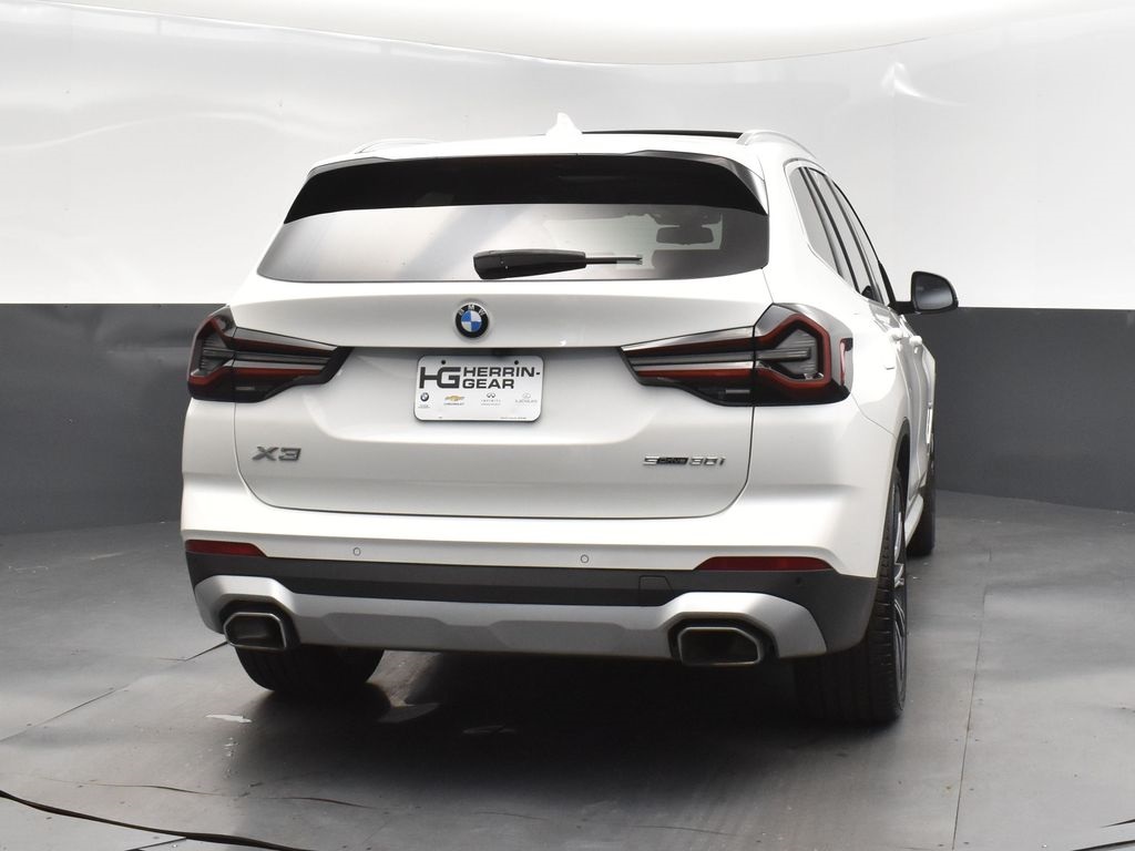 2024 Alpine White BMW X3 sDrive30i RWD SUV