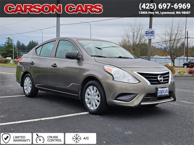 2015 Nissan Versa Sedan S Plus