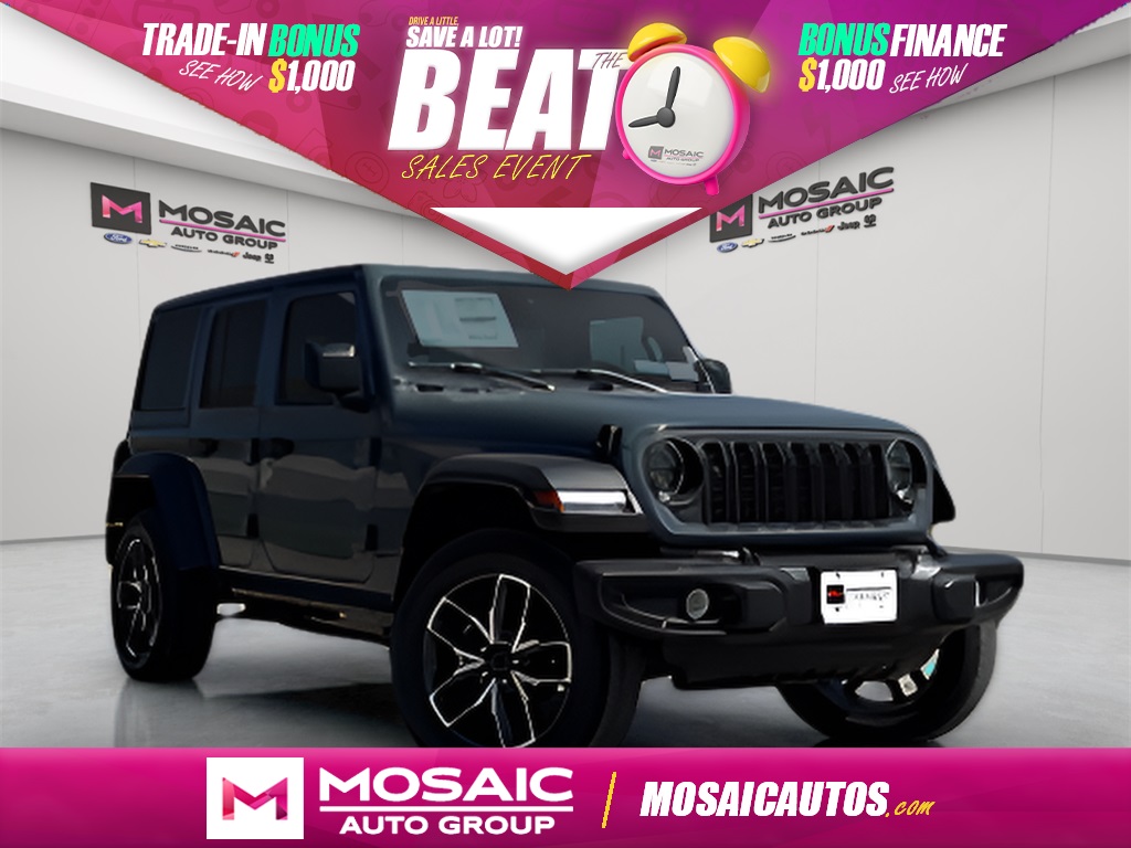 New 2025 Jeep Wrangler Sport S 4xe SUVs