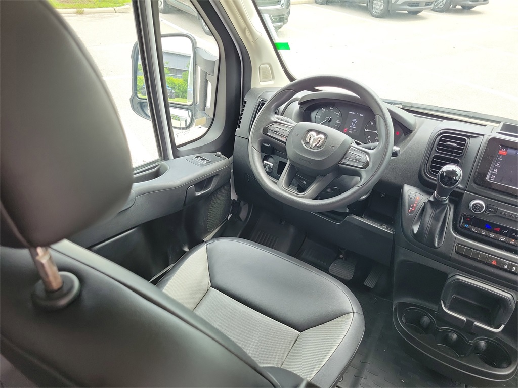 2023 Bright White Clearcoat Ram ProMaster Cargo Van High Roof FWD Van