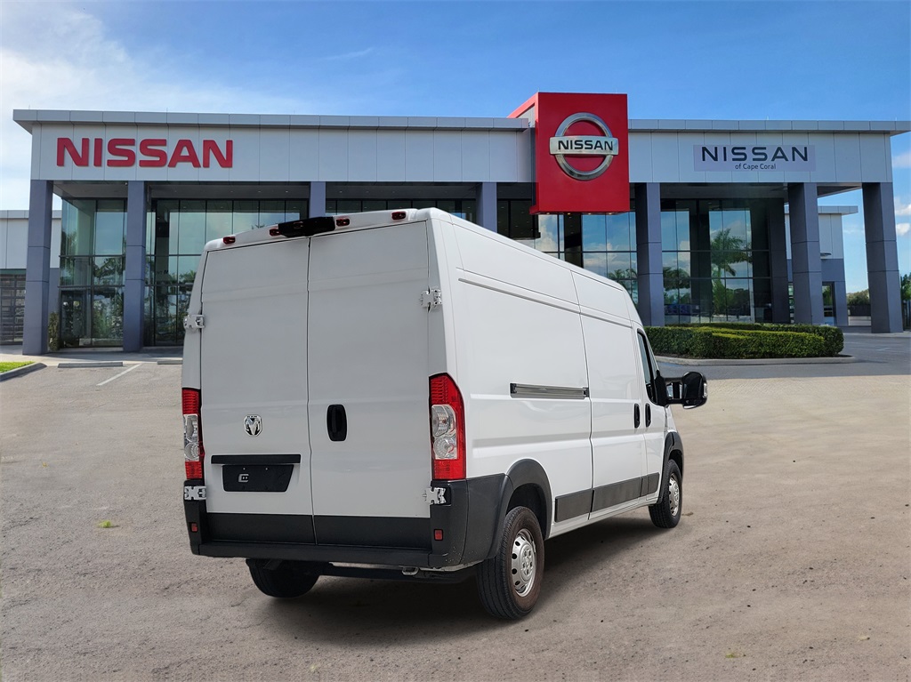 2023 Bright White Clearcoat Ram ProMaster Cargo Van High Roof FWD Van