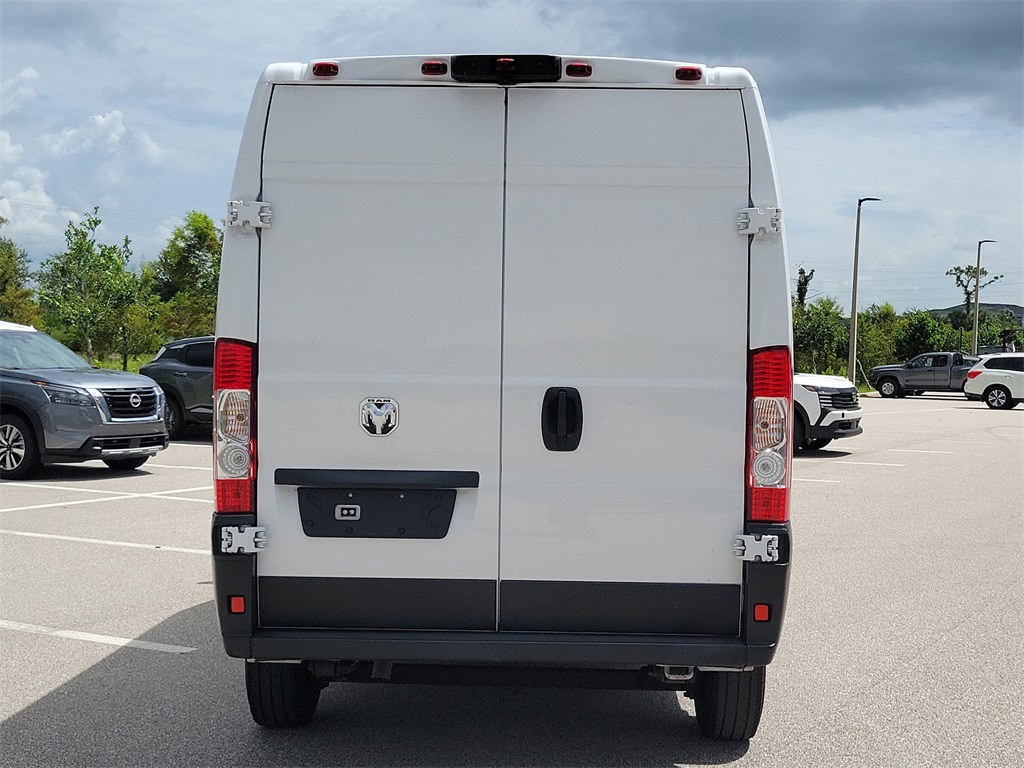 2023 Bright White Clearcoat Ram ProMaster Cargo Van High Roof FWD Van