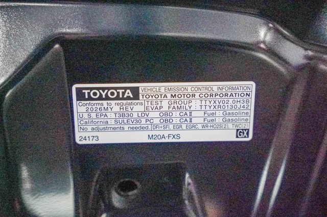 new 2026 Toyota Prius car, priced at $36,093