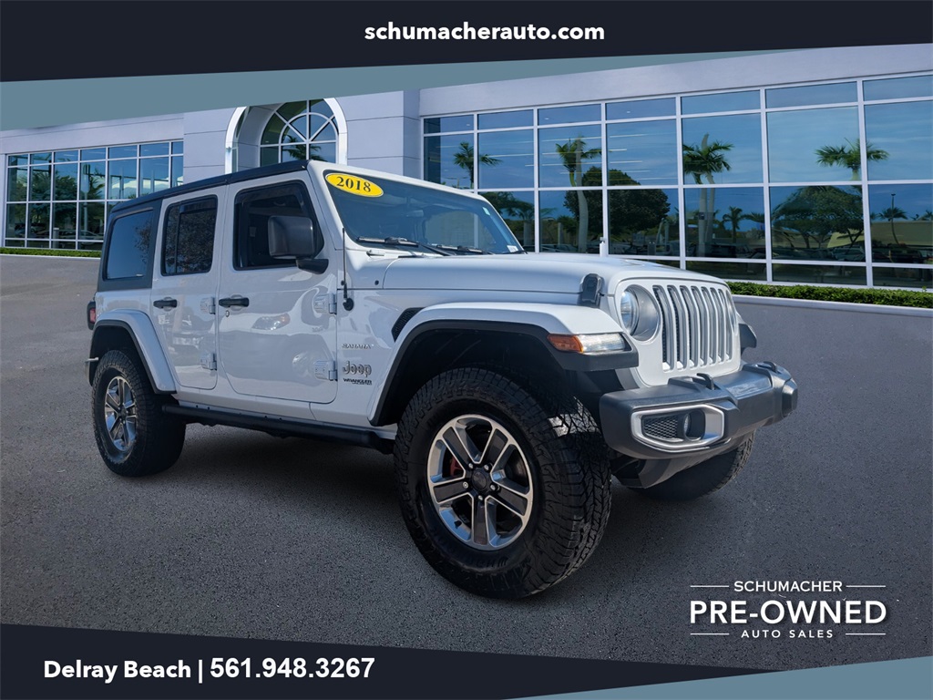 used 2018 Jeep Wrangler car, priced at $19,998