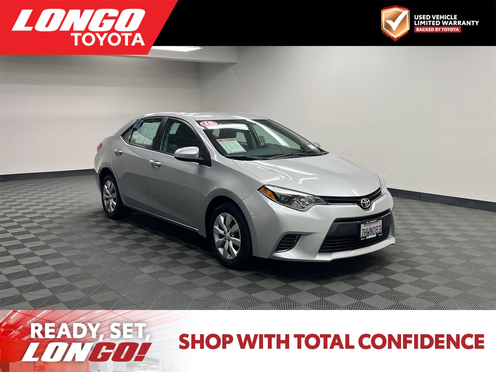 used 2015 Toyota Corolla car, priced at $16,996