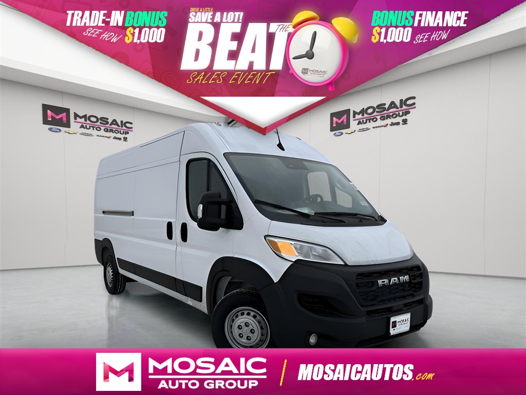 New 2025 Ram ProMaster 1500 Low Roof Vans