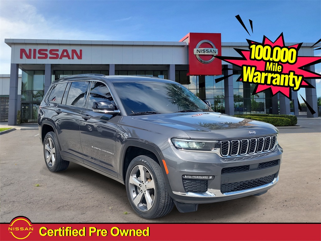 2021 Baltic Gray Metallic Clearcoat Jeep Grand Cherokee L Limited SUV
