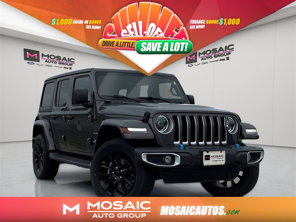 Used 2023 Jeep Wrangler Sahara 4xe SUVs