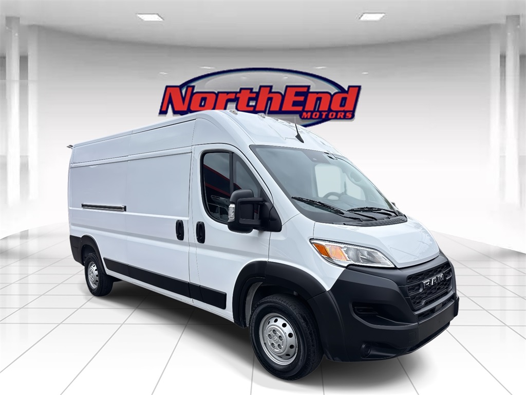 2023 Bright White Clearcoat Ram ProMaster Cargo Van High Roof Van